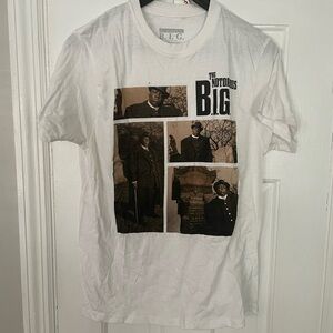 Biggie Notorious Men’s Medium White Graphic T-Shirt New Without tags B11
